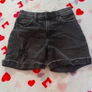 Black old navy denim shorts